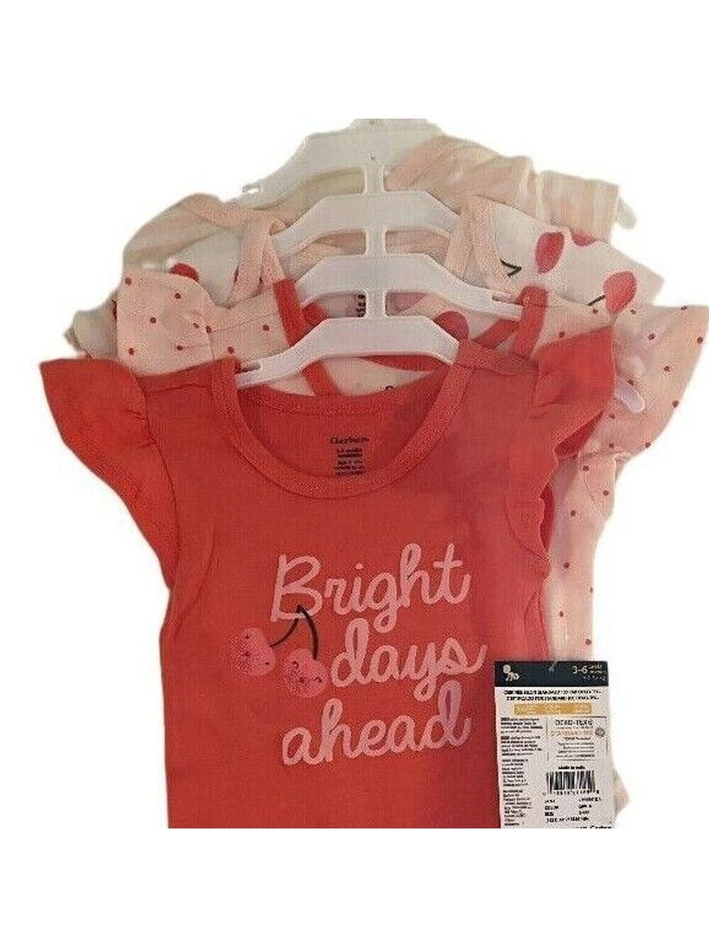 Gerber Baby Girl Onesies 3-6MO NWT